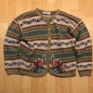 Vintage Rose Cardigan